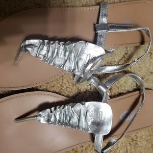 Silver sandal
